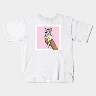 Ice-Cream Corgi Kids T-Shirt